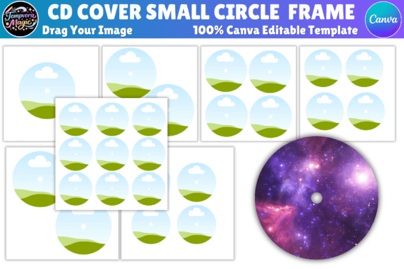 Download CD Cover and Case Editable CanvaTemplate - Cover Collection