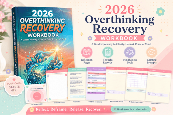 Download 2026 Overthinking Recovery Workbook - Cover Collection
