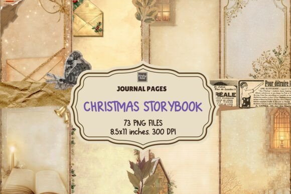 Download Christmas Storybook Journal Pages - Premium Resources