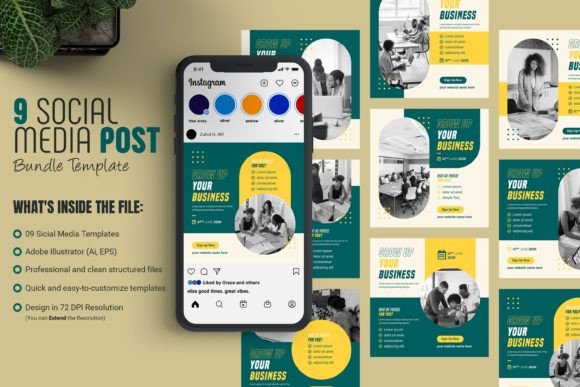 Download Social Media Cover Post Template Bundle - Cover Collection