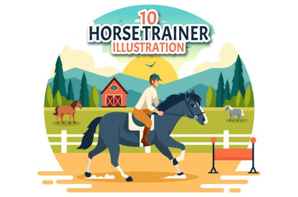 Download 10 Horse Trainer Illustration - Trainer Collection