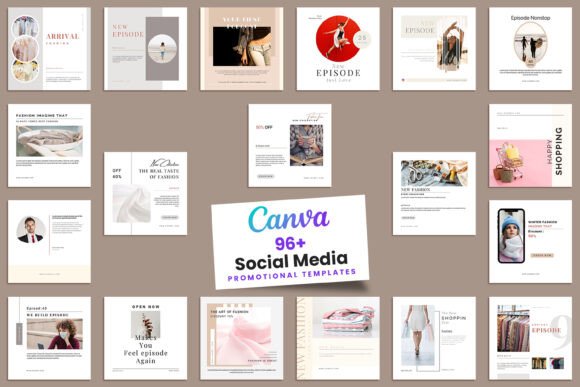 Download Canva Social Media Promotional Templates - Canva social media Collection