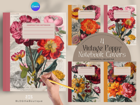 Download Vintage Low Content KDP Cover Templates - Cover Collection