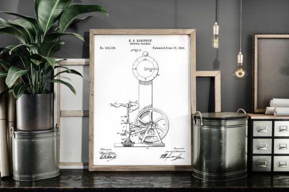 Download Bicycle Trainer 1896 Vintage Patent Art - Premium Resources